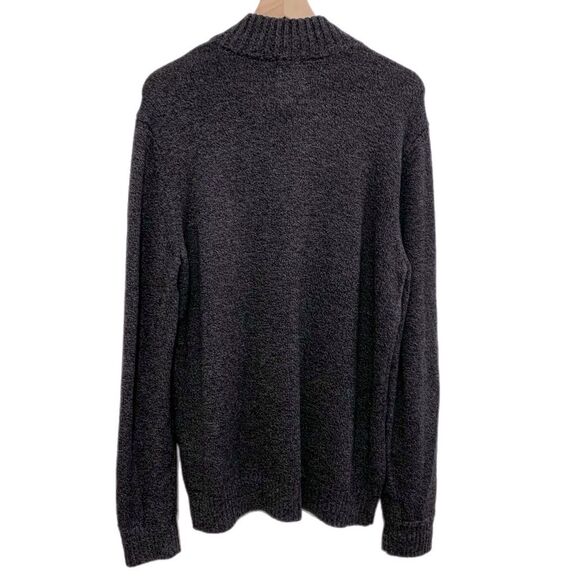 AMERICAN EAGLE OUTFITTERS Wool Blend Sweater Men’s Large Dark Gray Henle… - Picture 2 of 14